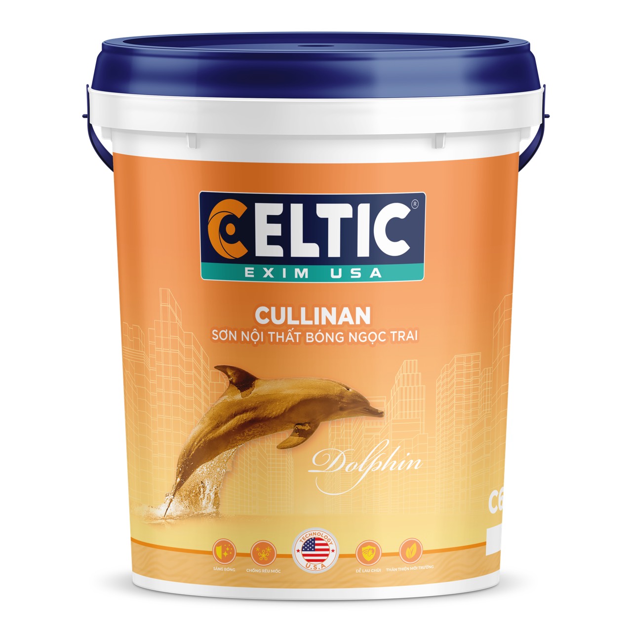 Celtic - Sơn nội thất bóng ngọc trai