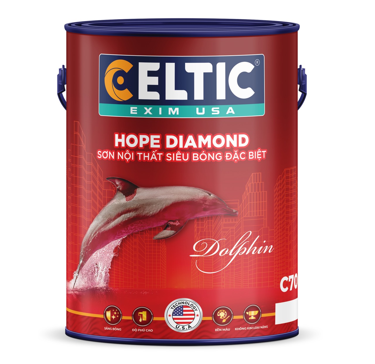 Celtic - Sơn nội thất siêu bóng đặc biệt