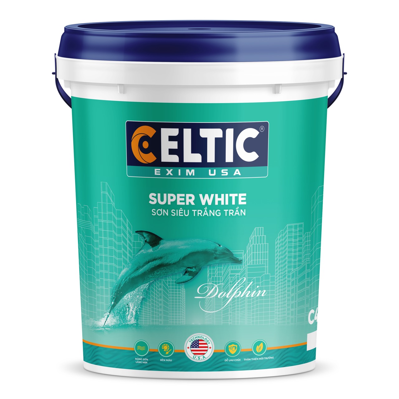 Celtic  - Sơn Siêu Trắng Nội Thất Cao Cấp